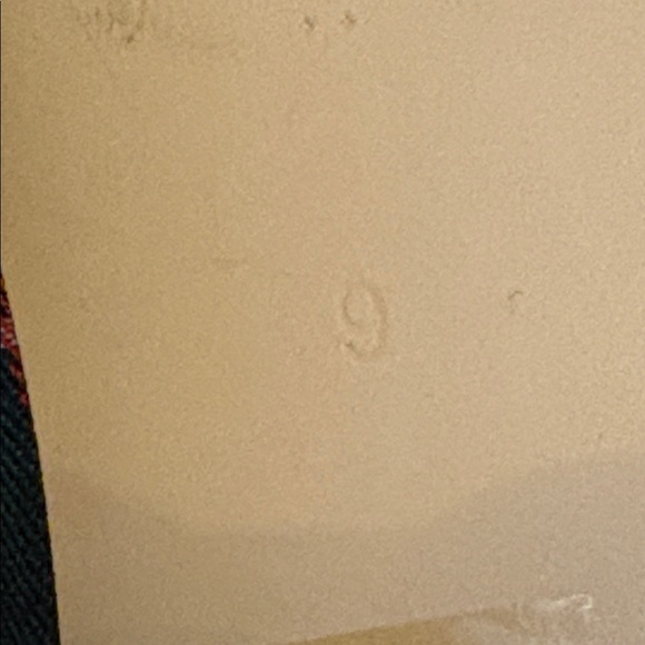 J Crew Tartan Bow Heels size 9 - Picture 7 of 7